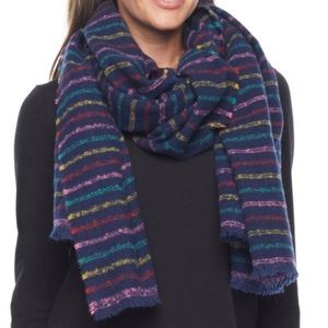 St. John’s Bay Reversible Blanket Scarf - Ariel Stripe